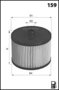 LUCAS FILTERS lfde142 -  Топливный фильтр